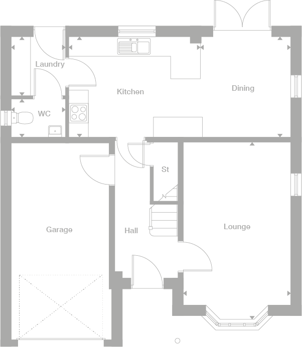 2D floor plan