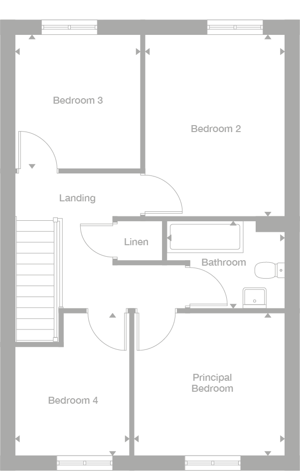 2D floor plan