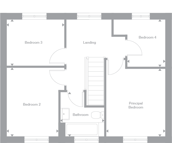 2D floor plan
