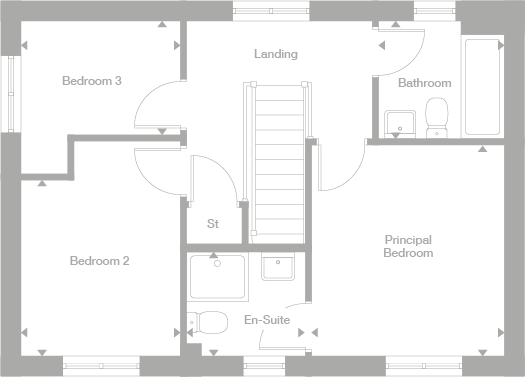 2D floor plan