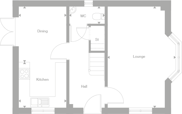 2D floor plan