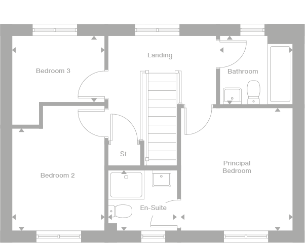 2D floor plan