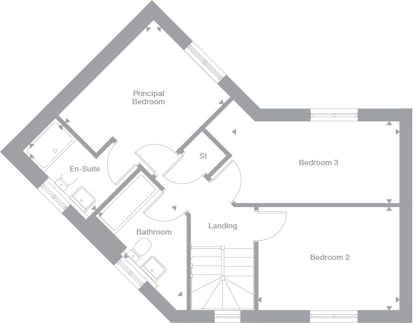 2D floor plan