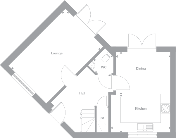 2D floor plan
