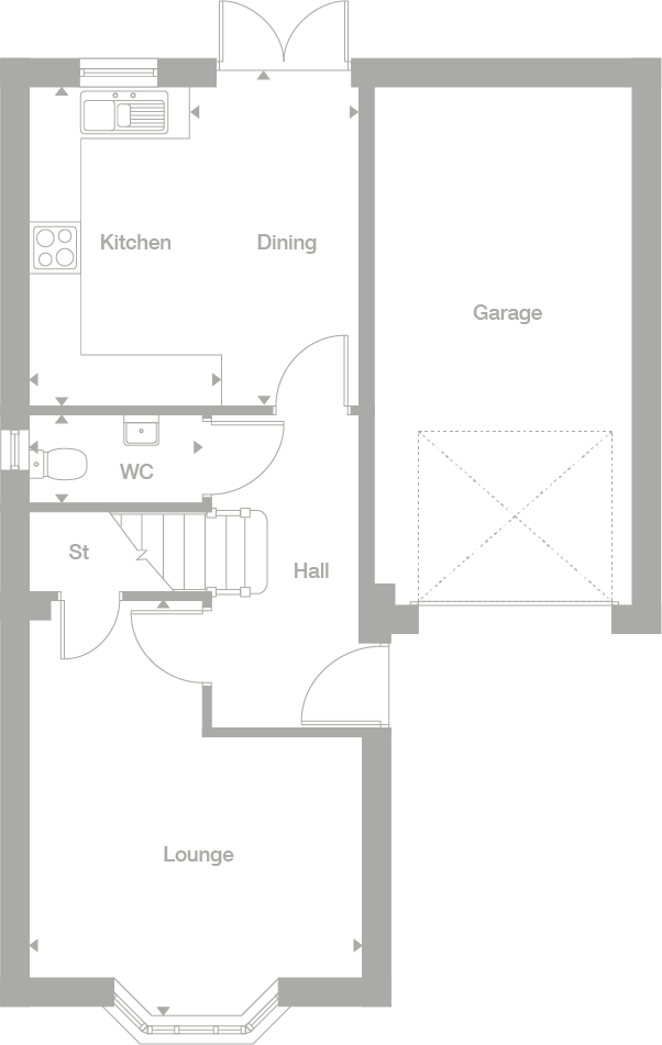 2D floor plan
