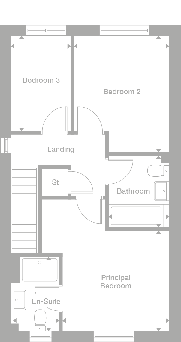 2D floor plan
