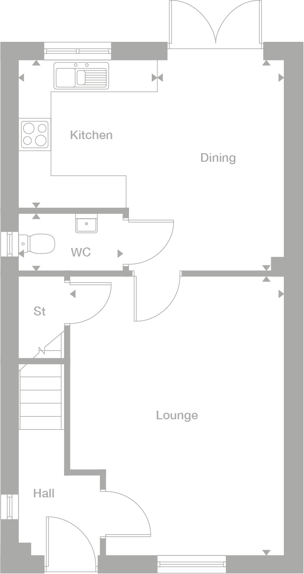 2D floor plan