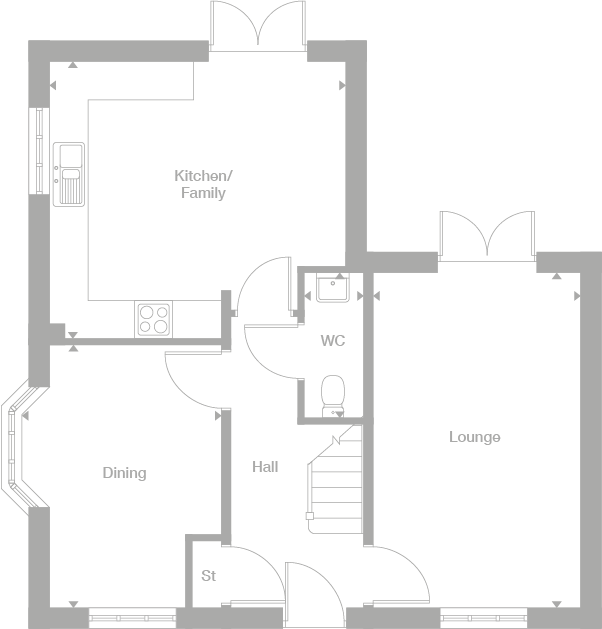 2D floor plan