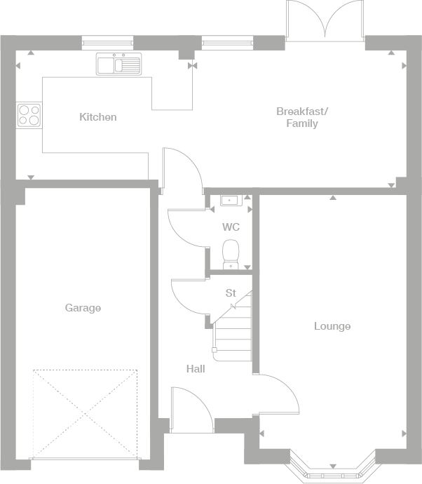 2D floor plan