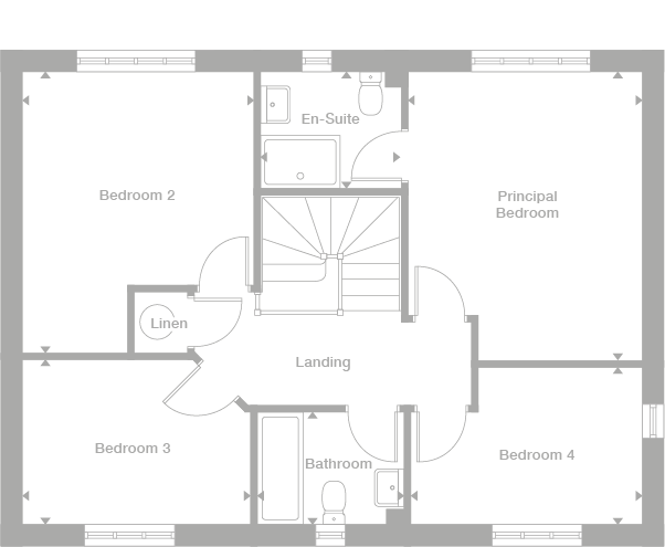 2D floor plan
