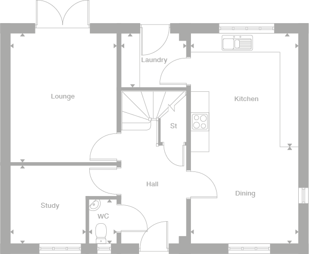 2D floor plan