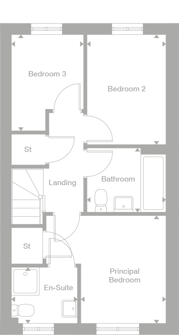 2D floor plan