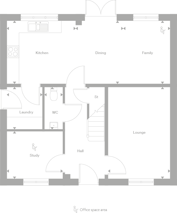 2D floor plan