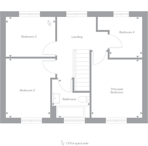 2D floor plan