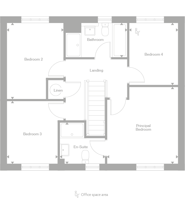 2D floor plan