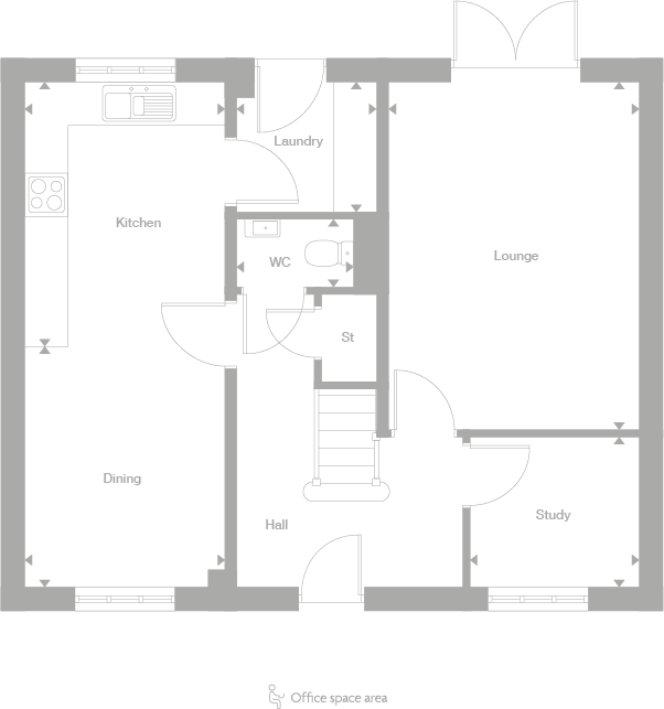 2D floor plan