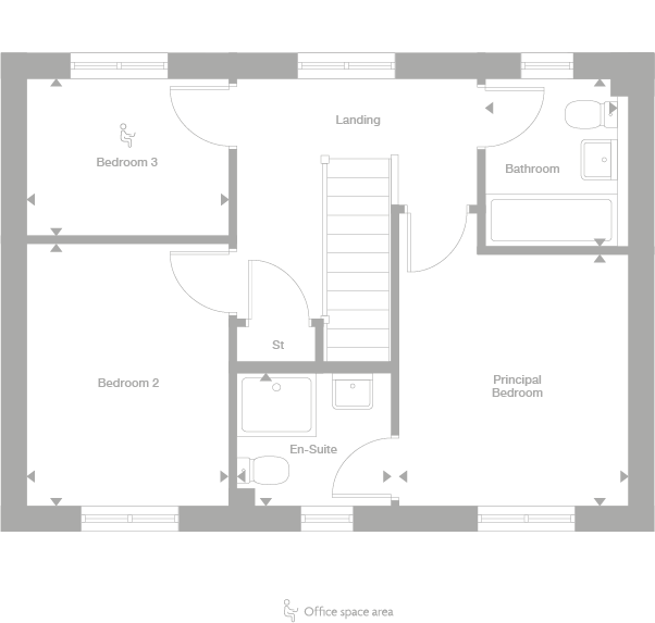 2D floor plan