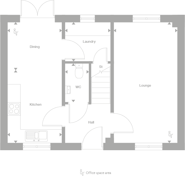 2D floor plan