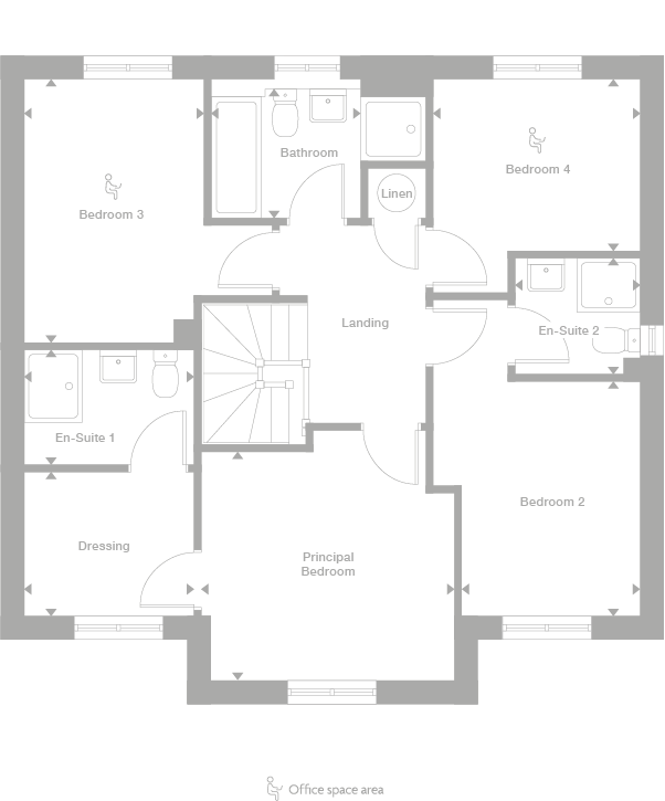 2D floor plan