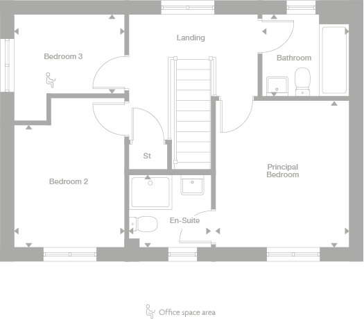 2D floor plan