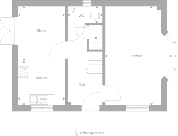2D floor plan