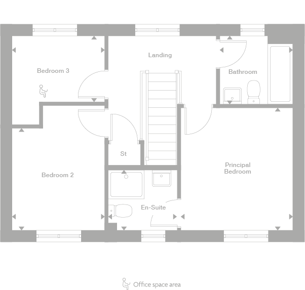 2D floor plan
