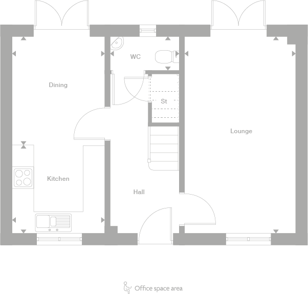 2D floor plan
