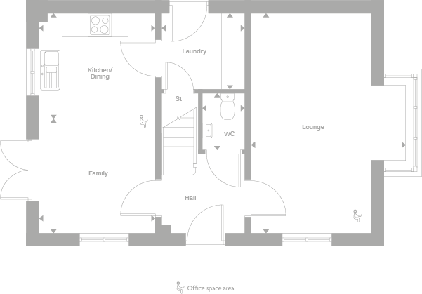 2D floor plan