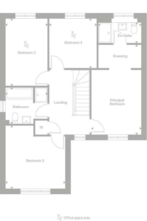 2D floor plan