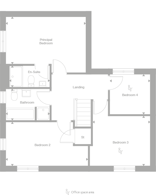 2D floor plan