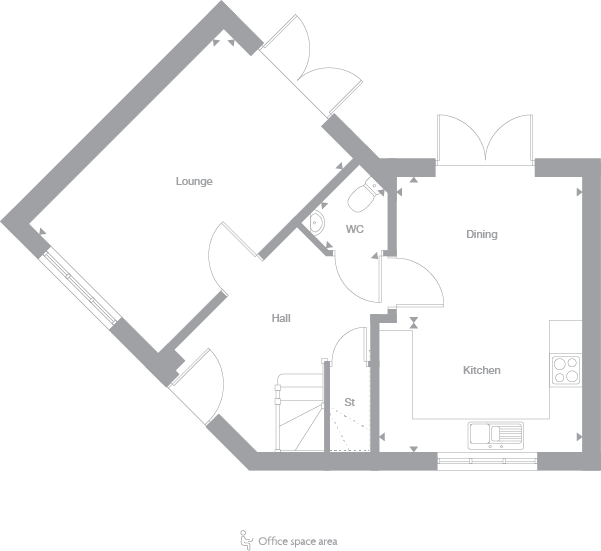 2D floor plan