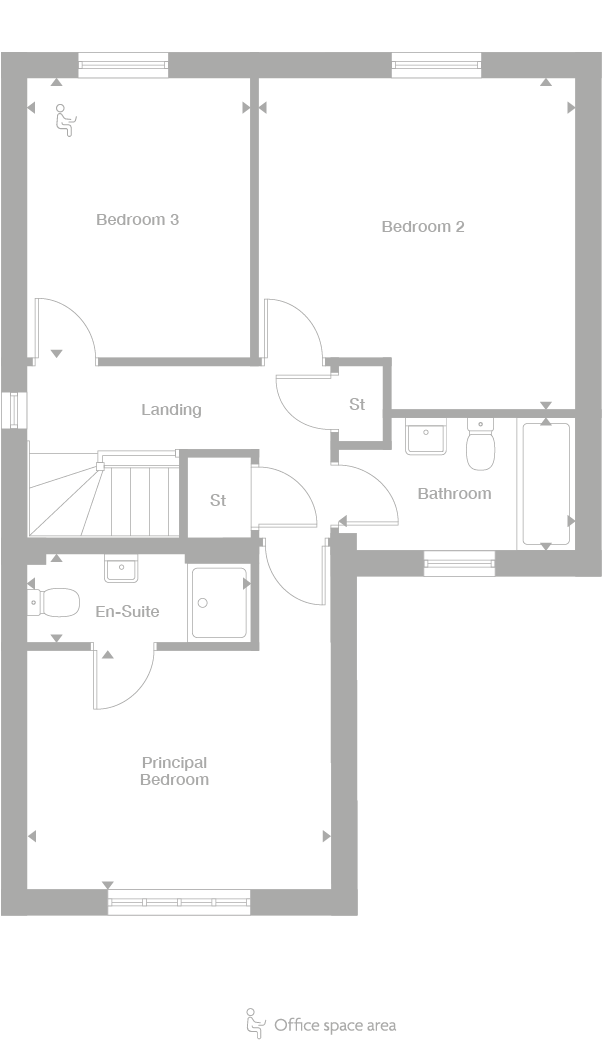 2D floor plan