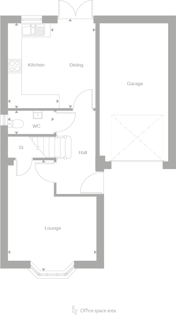 2D floor plan
