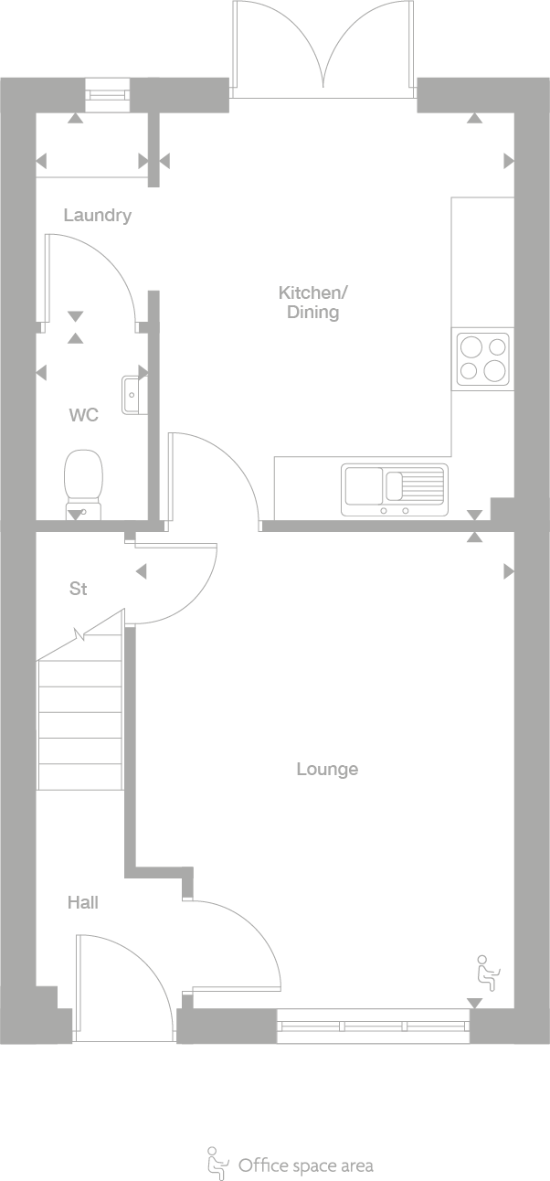 2D floor plan
