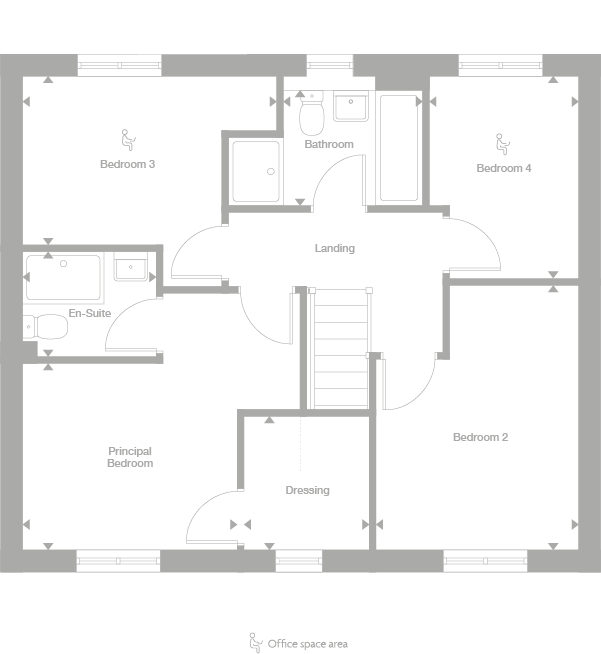 2D floor plan
