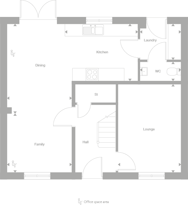 2D floor plan