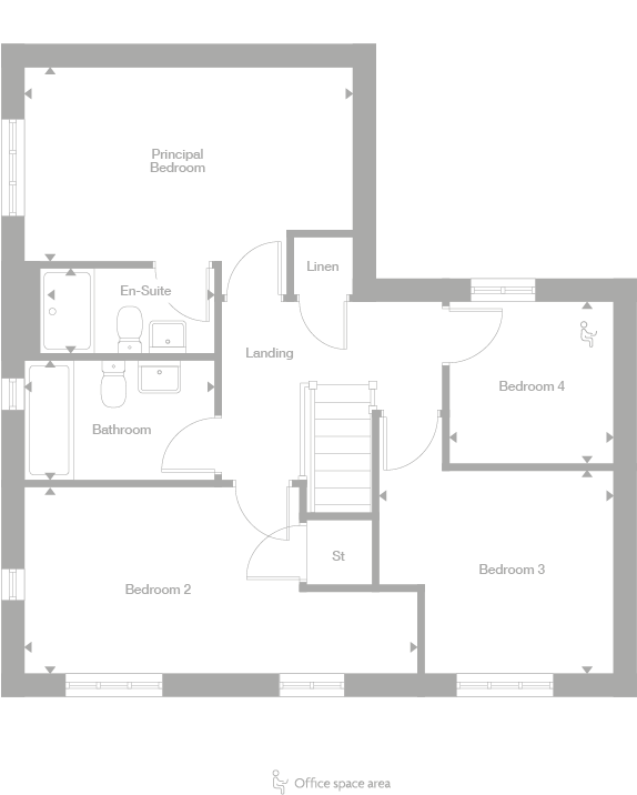 2D floor plan