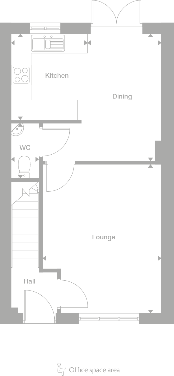 2D floor plan