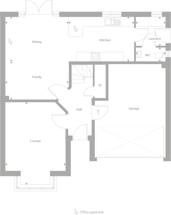 2D floor plan