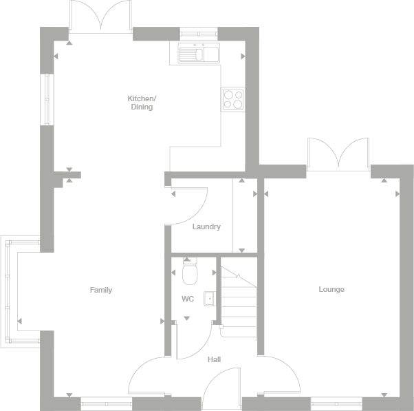 2D floor plan