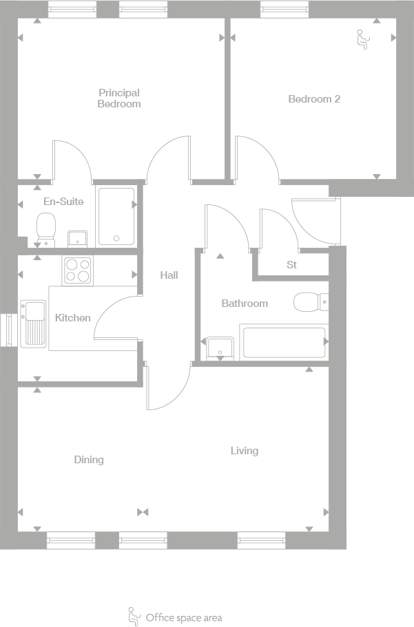 2D floor plan