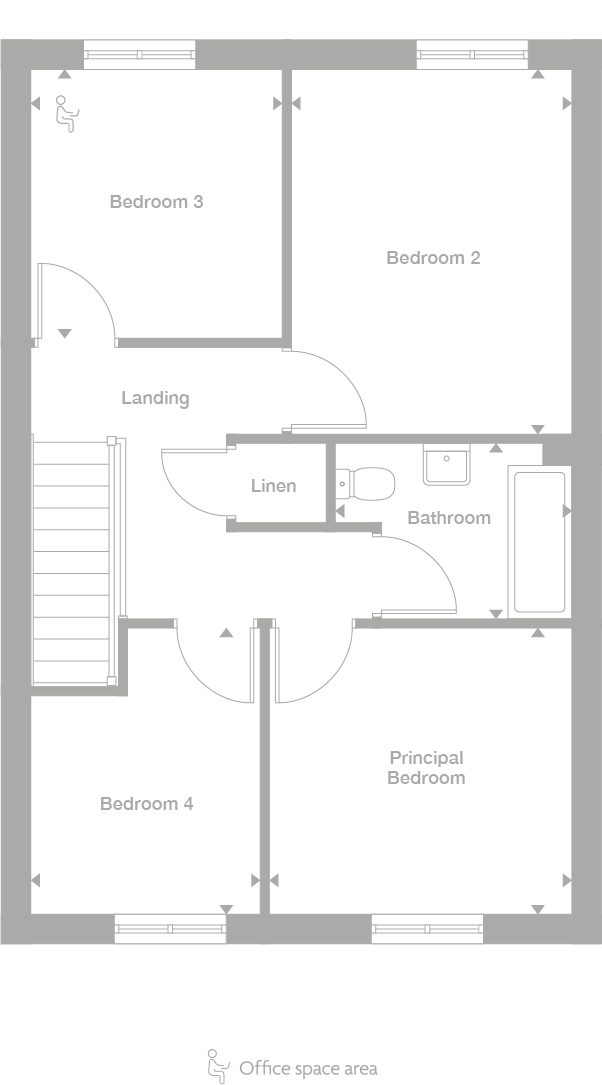 2D floor plan