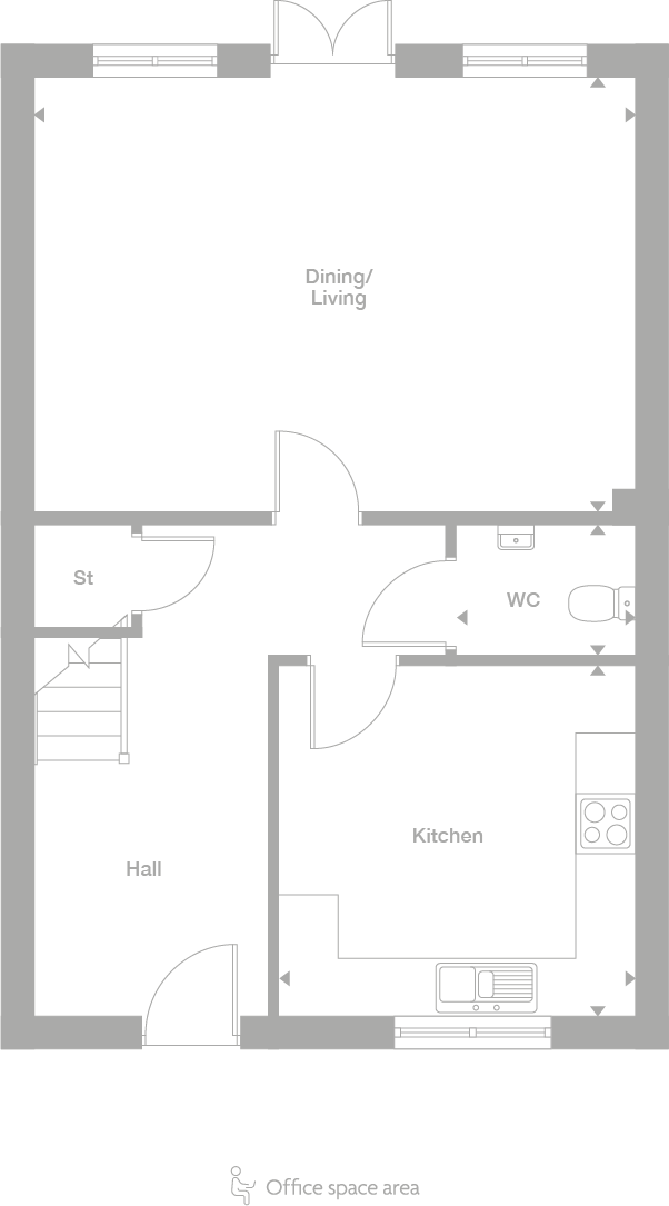 2D floor plan