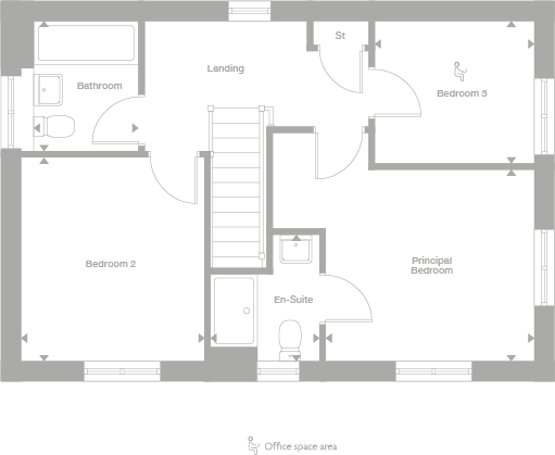 2D floor plan