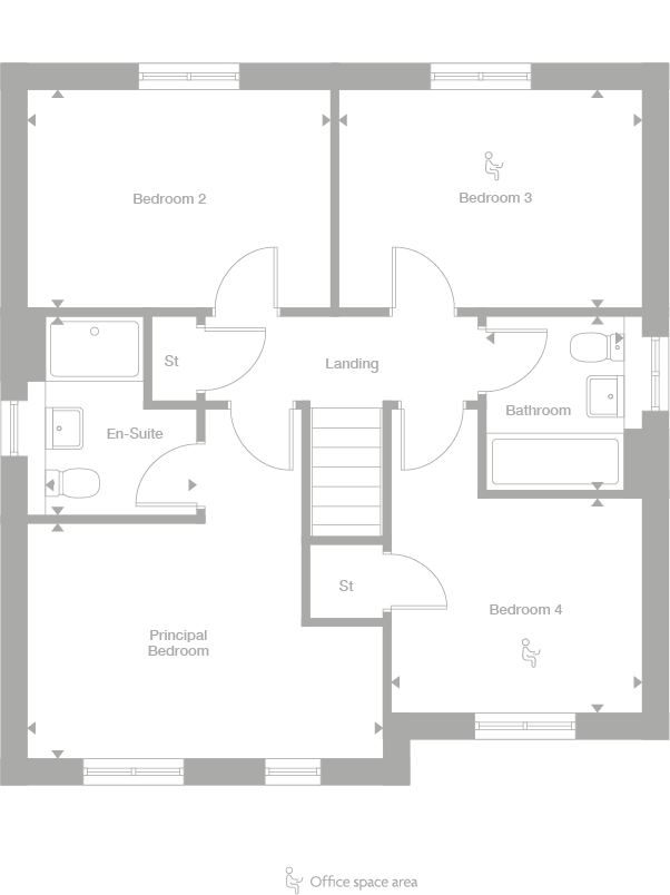 Hazelwood 4 bedroom house for sale in Harworth
