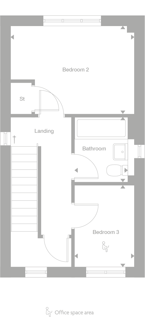 2D floor plan