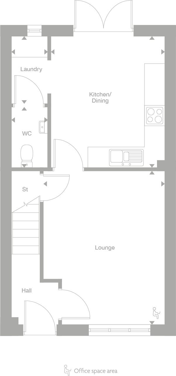 2D floor plan
