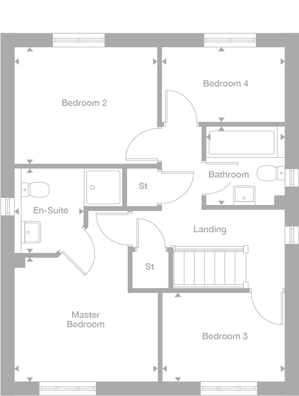 2D floor plan