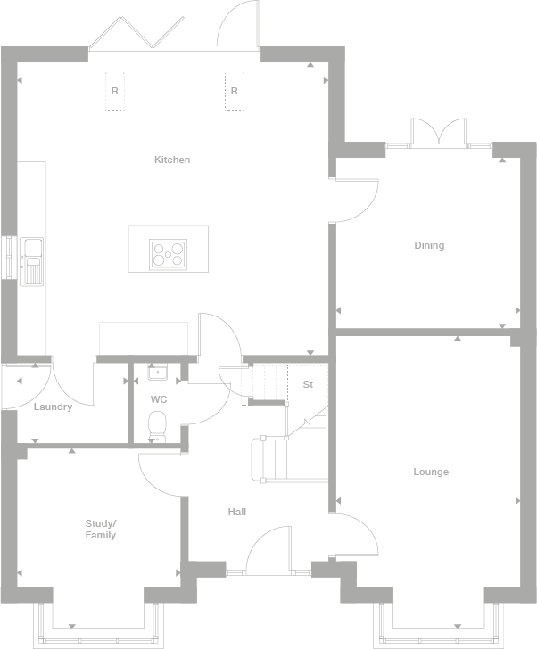 2D floor plan