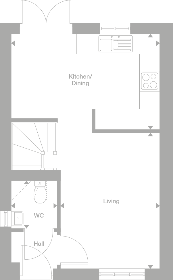 2D floor plan